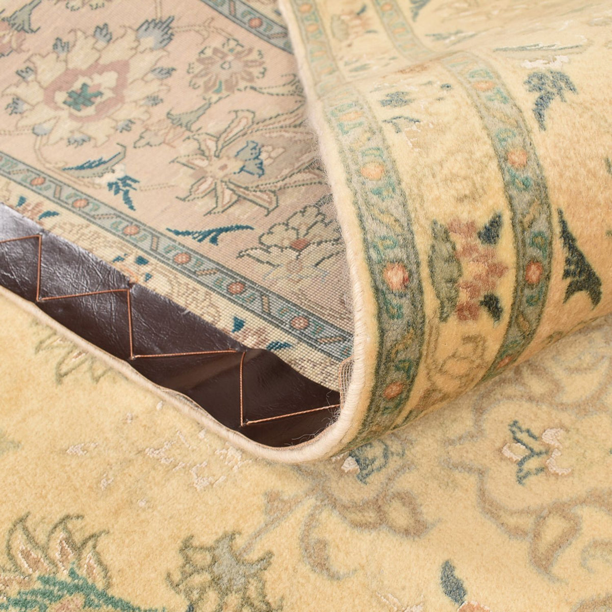 Perser Rug - Tabriz - Royal square  - 200 x 190 cm - yellow