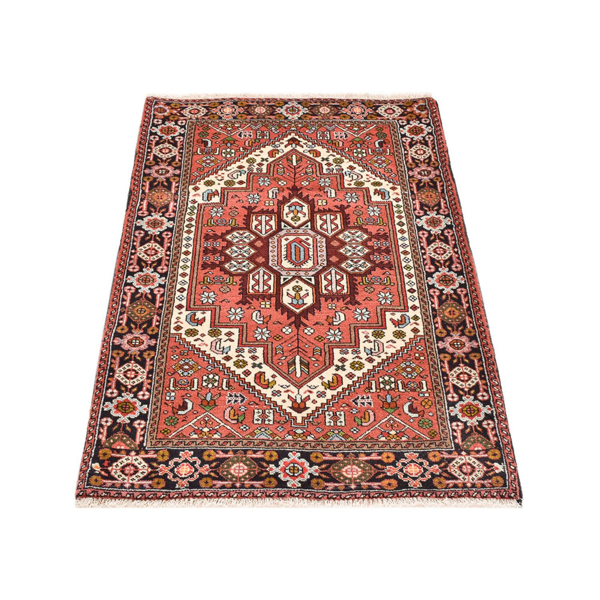 Perser Rug - Nomadic - 123 x 73 cm - light red