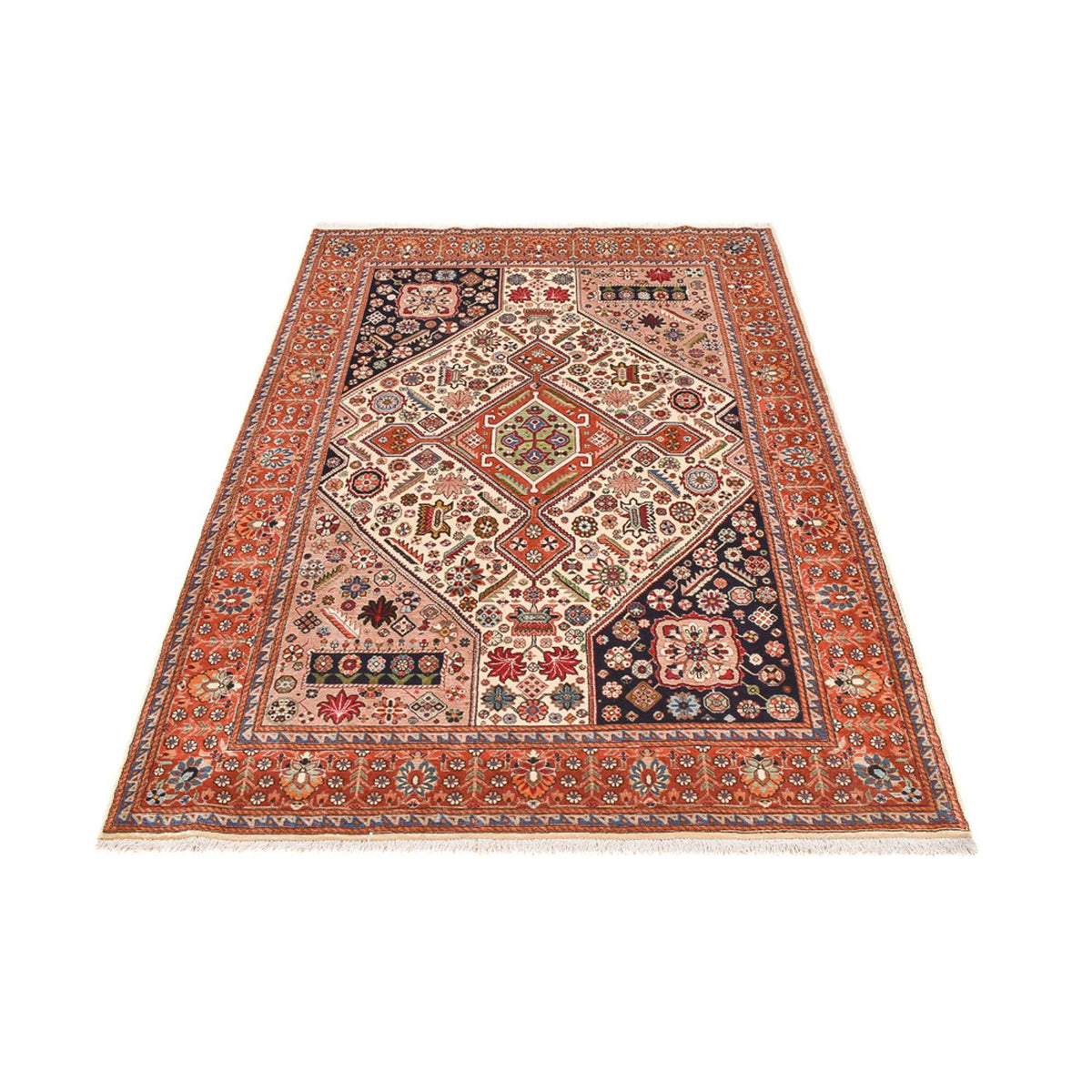 Gabbeh Rug - Kashkuli Perser - 218 x 142 cm - multicolored