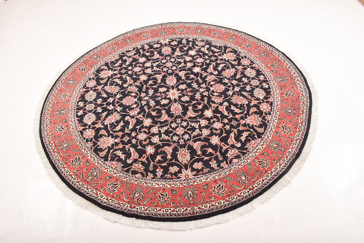 Perser Rug - Bidjar round  - 200 x 200 cm - dark red
