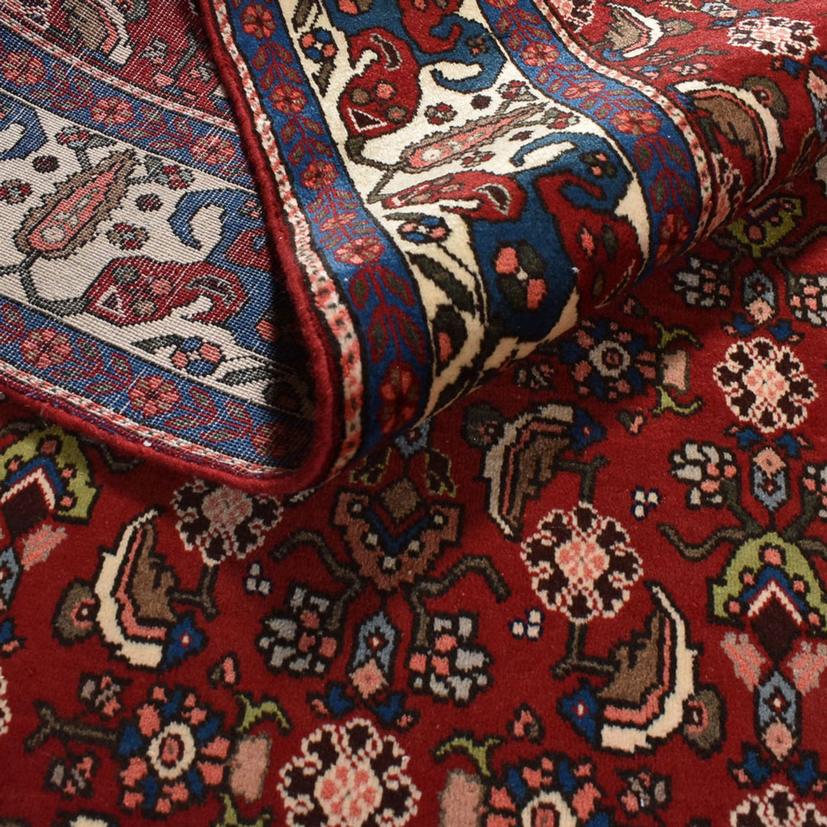 Perser Rug - Bidjar - 316 x 204 cm - dark red