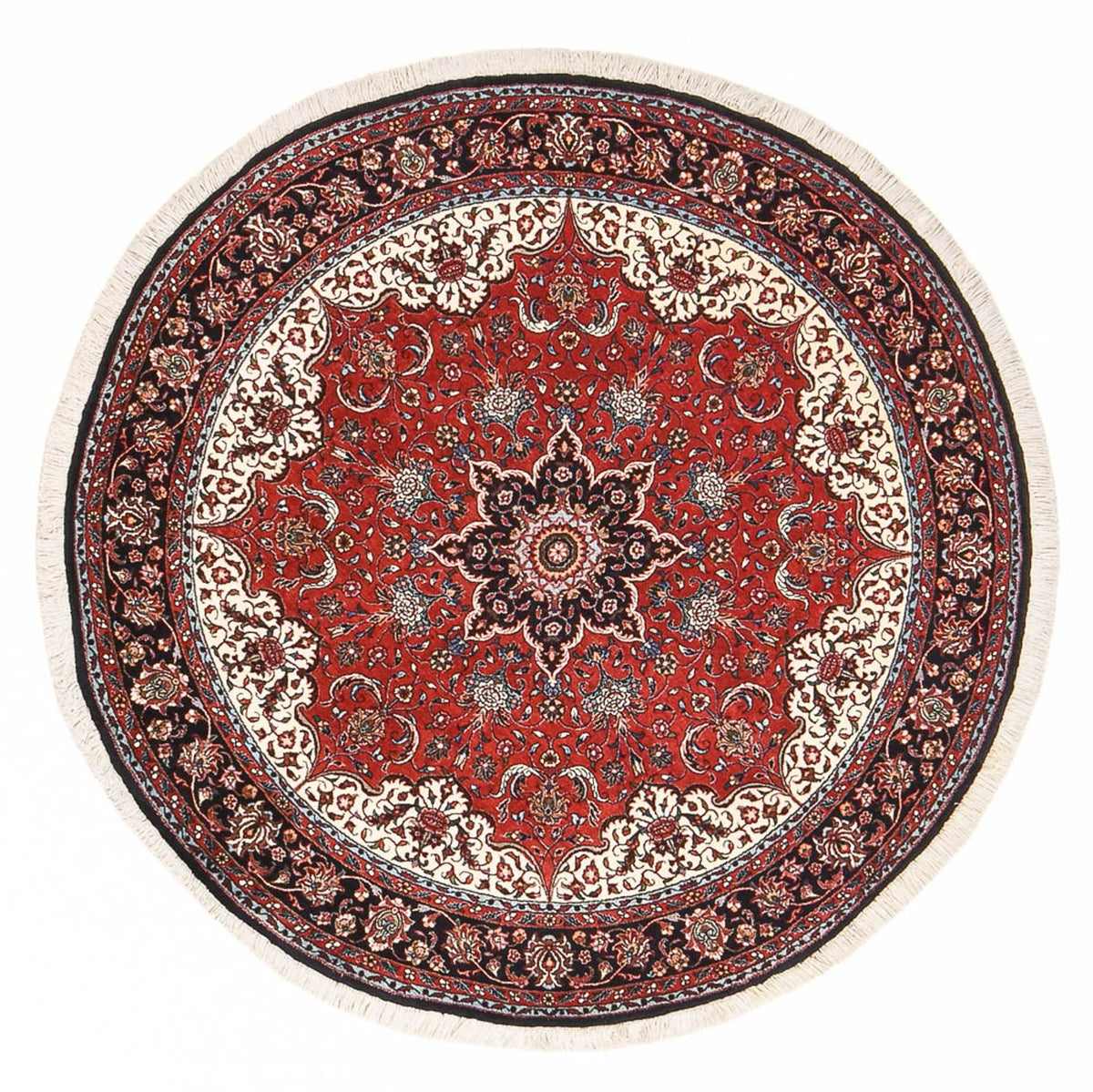 Perser Rug - Bidjar round  - 150 x 150 cm - red