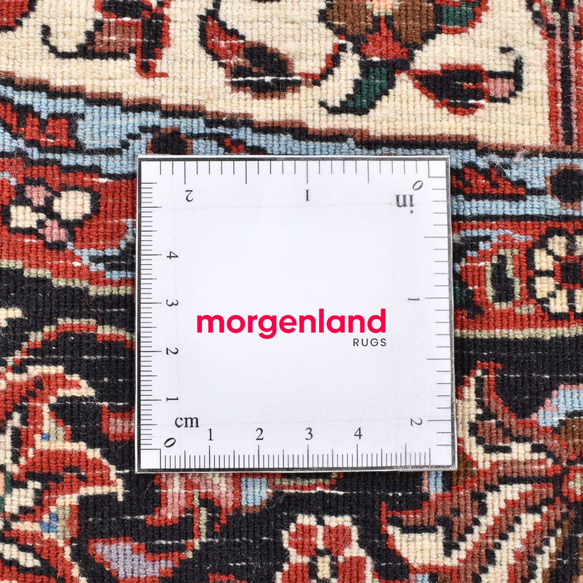 Perser Rug - Bidjar round  - 150 x 150 cm - red