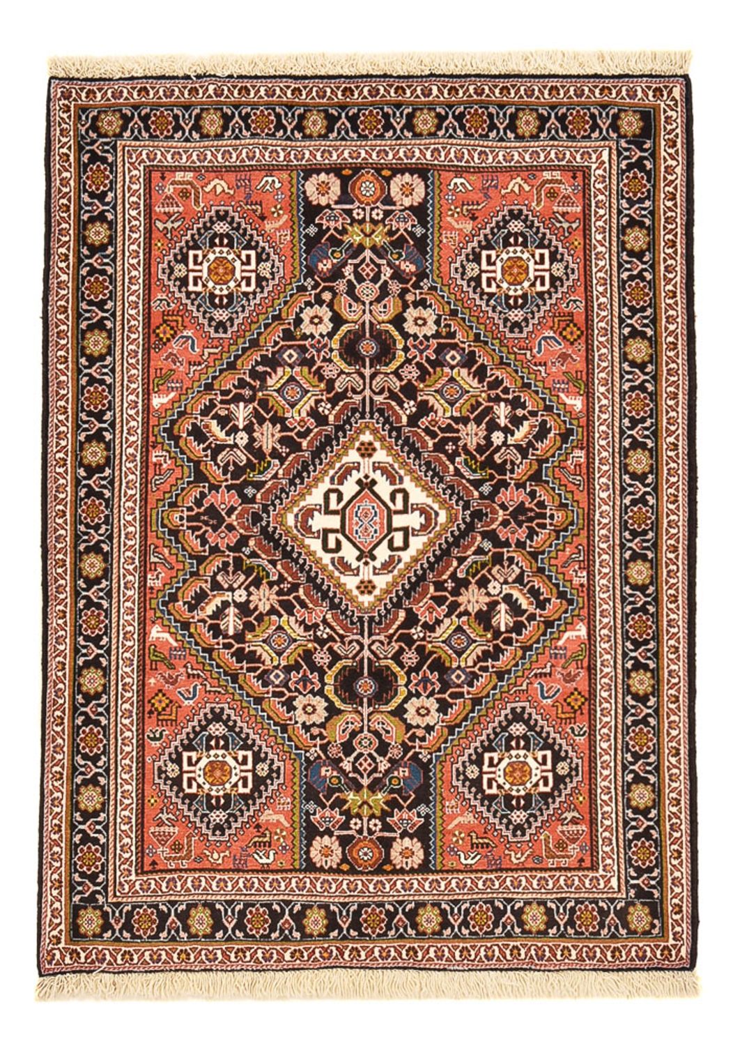 Gabbeh Rug - Kashkuli Perser - 158 x 110 cm - light red