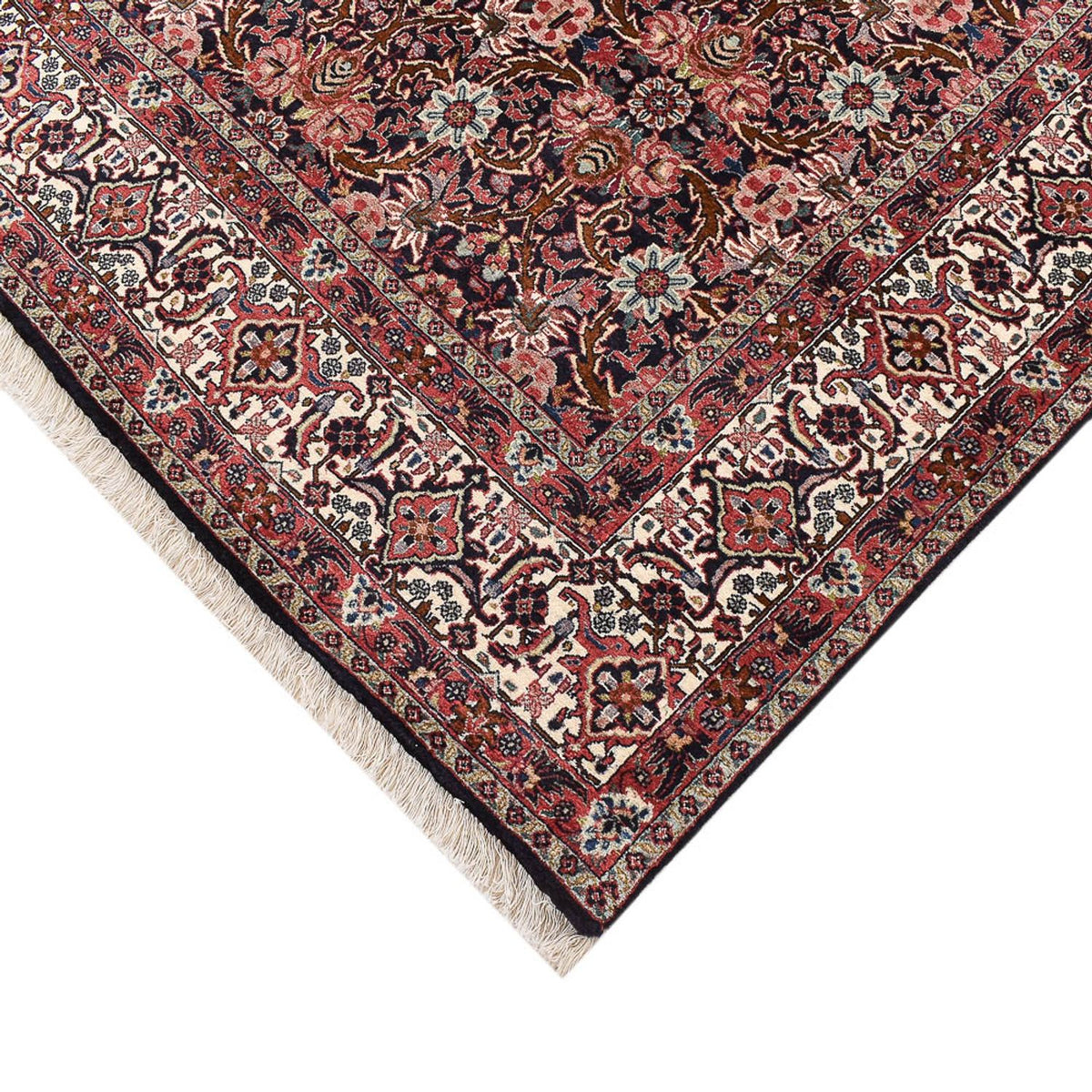 Perser Rug - Bidjar - 247 x 204 cm - dark red