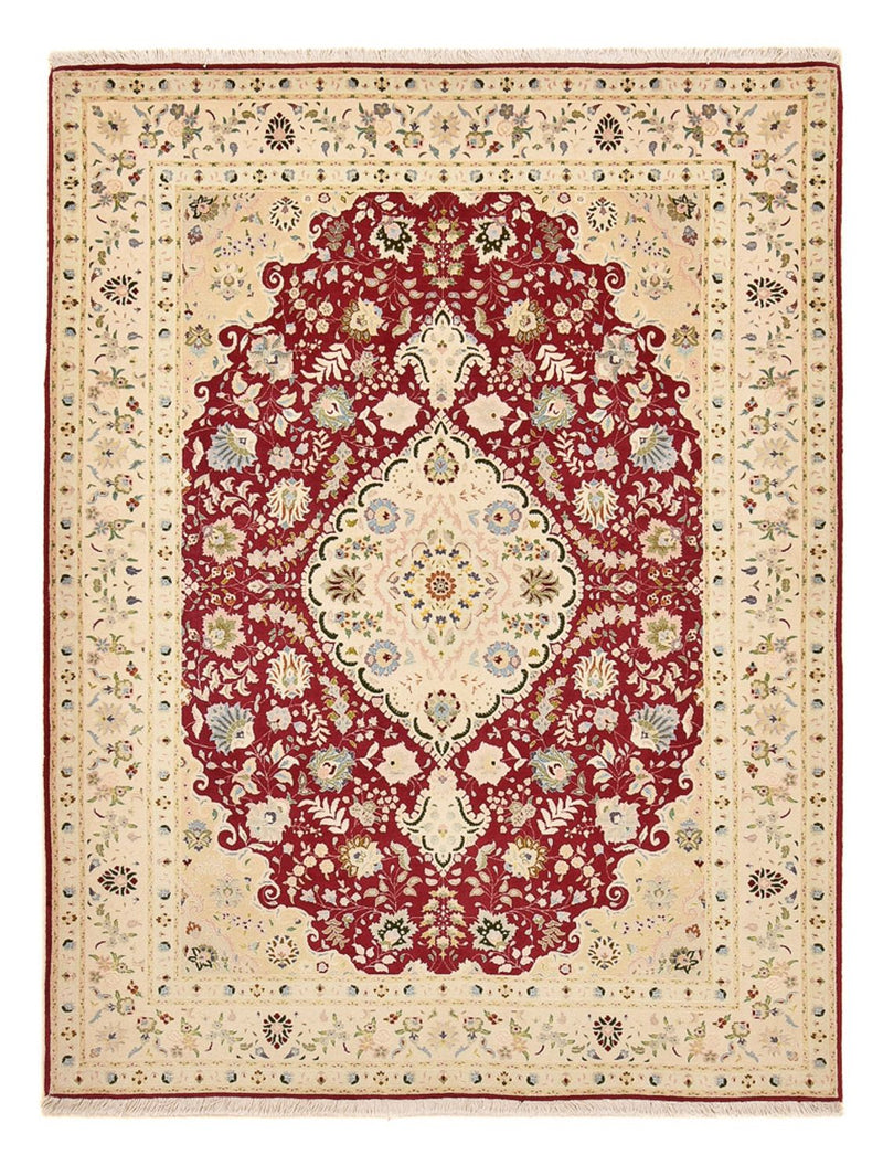 Perser Rug - Tabriz - Royal - 210 x 153 cm - red