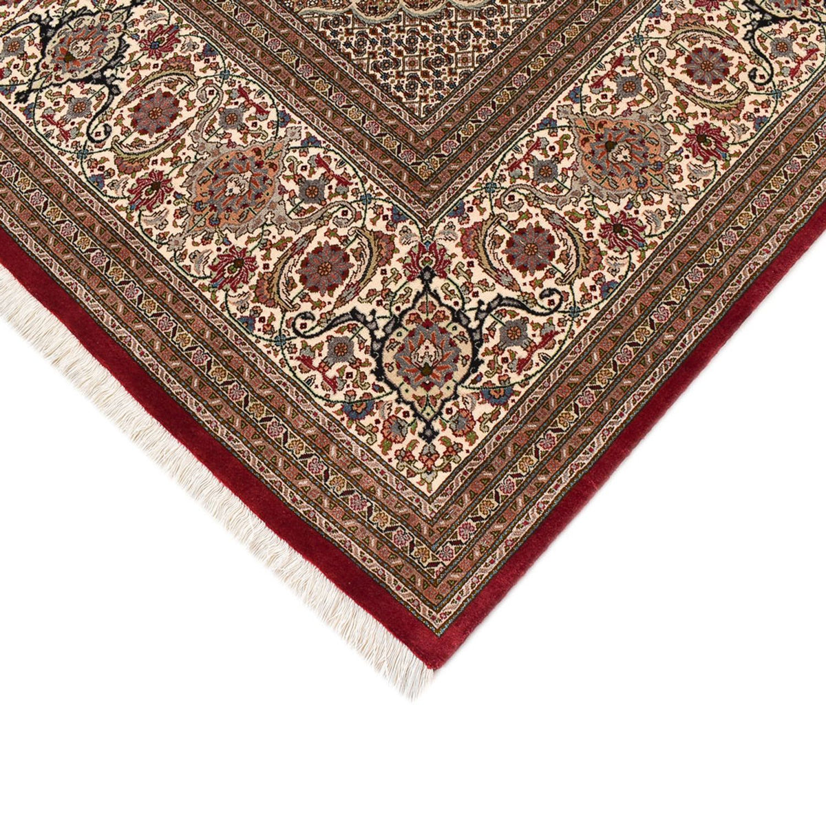 Perser Rug - Tabriz - Royal - 410 x 302 cm - dark beige
