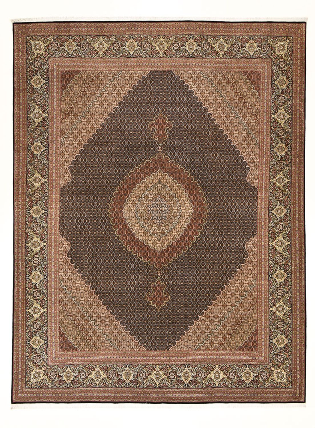 Perser Rug - Tabriz - Royal - 400 x 300 cm - dark camel