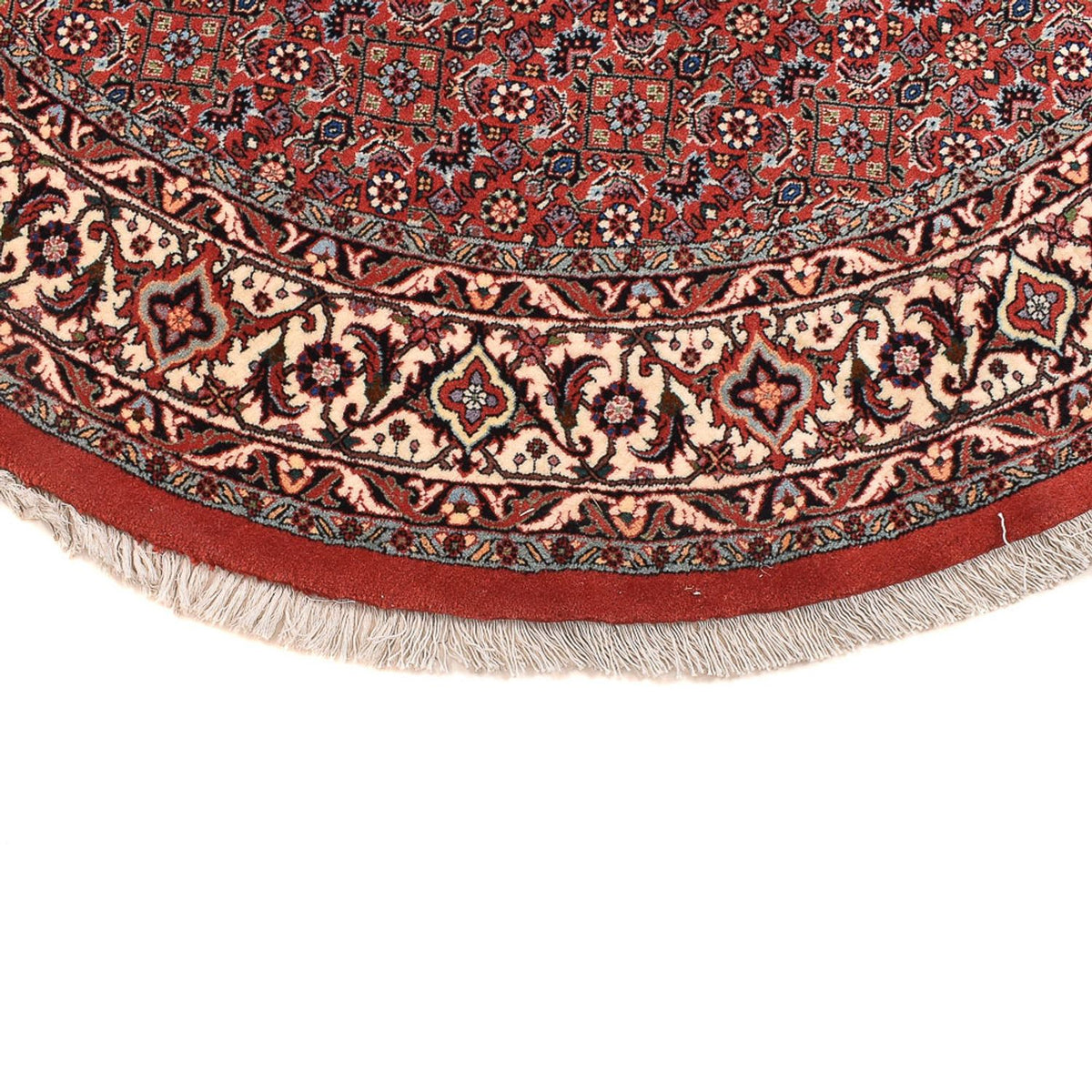 Perser Rug - Bidjar round  - 170 x 170 cm - dark red