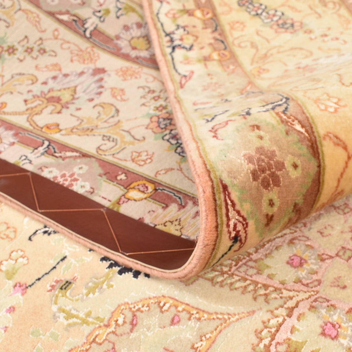 Perser Rug - Tabriz - Royal - 294 x 203 cm - yellow