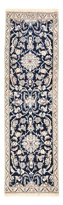 Runner Perser Rug - Nain - Royal - 185 x 56 cm - dark blue