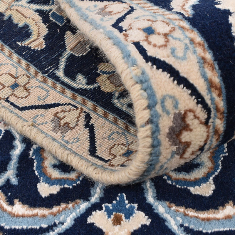 Runner Perser Rug - Nain - Royal - 185 x 56 cm - dark blue