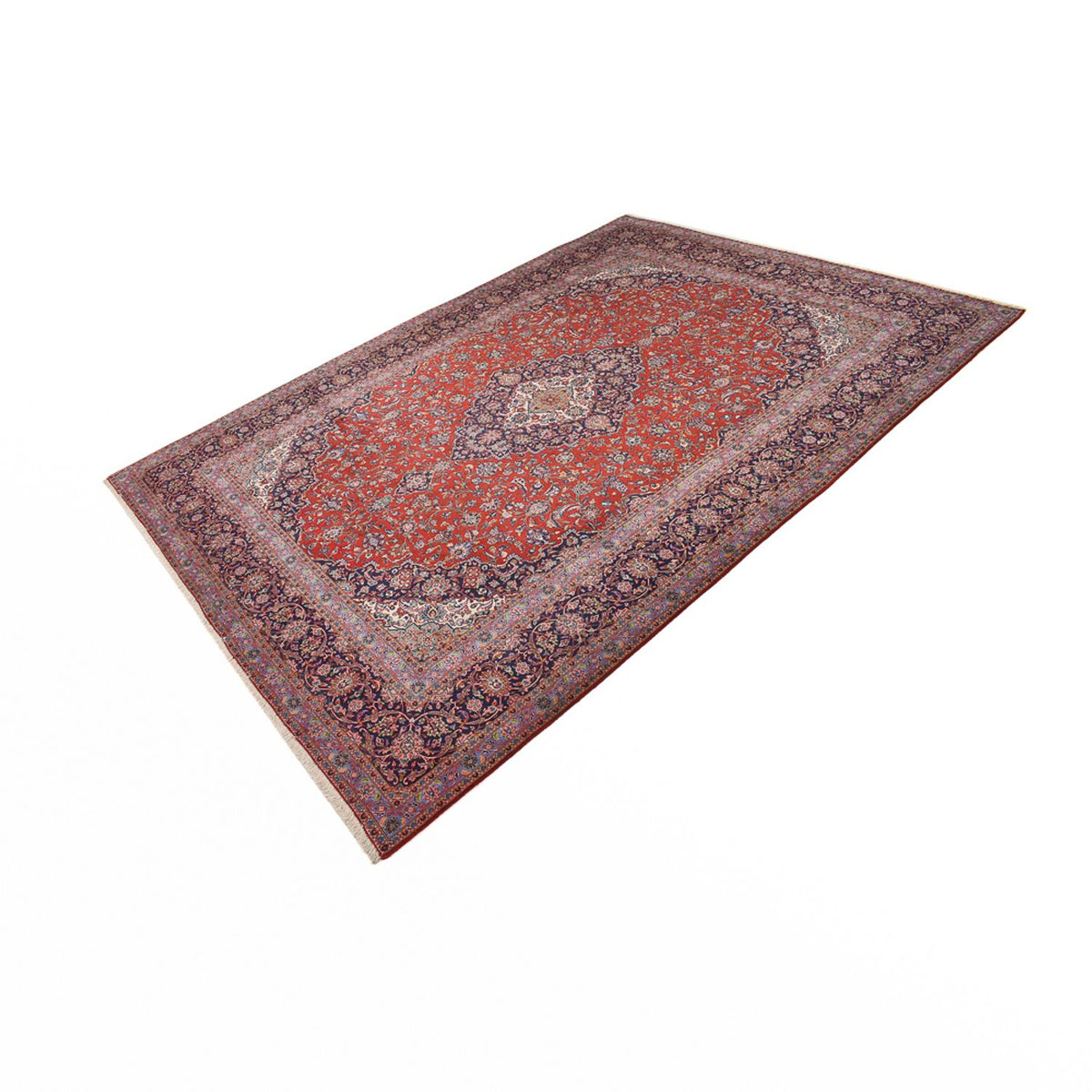 Perser Rug - Keshan - 412 x 300 cm - red