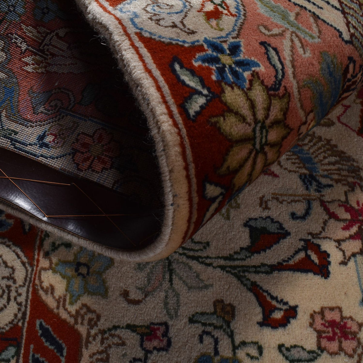 Perser Rug - Keshan - 322 x 221 cm - sand