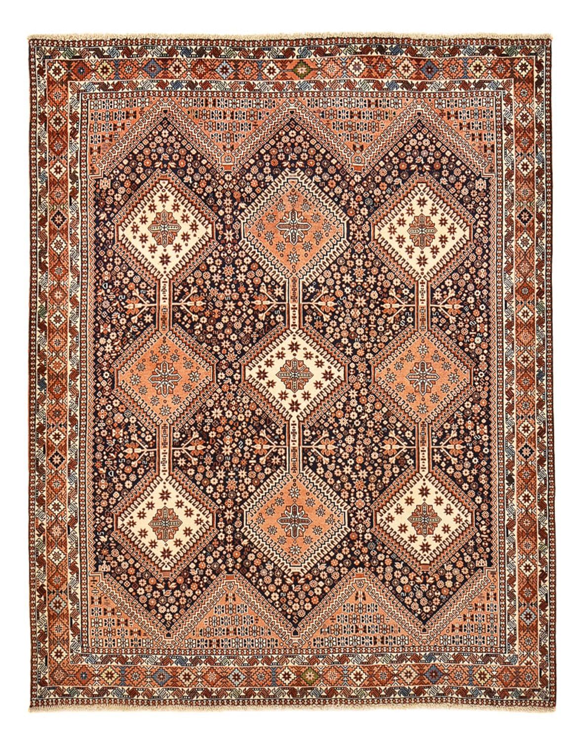 Perser Rug - Nomadic - 240 x 196 cm - rust