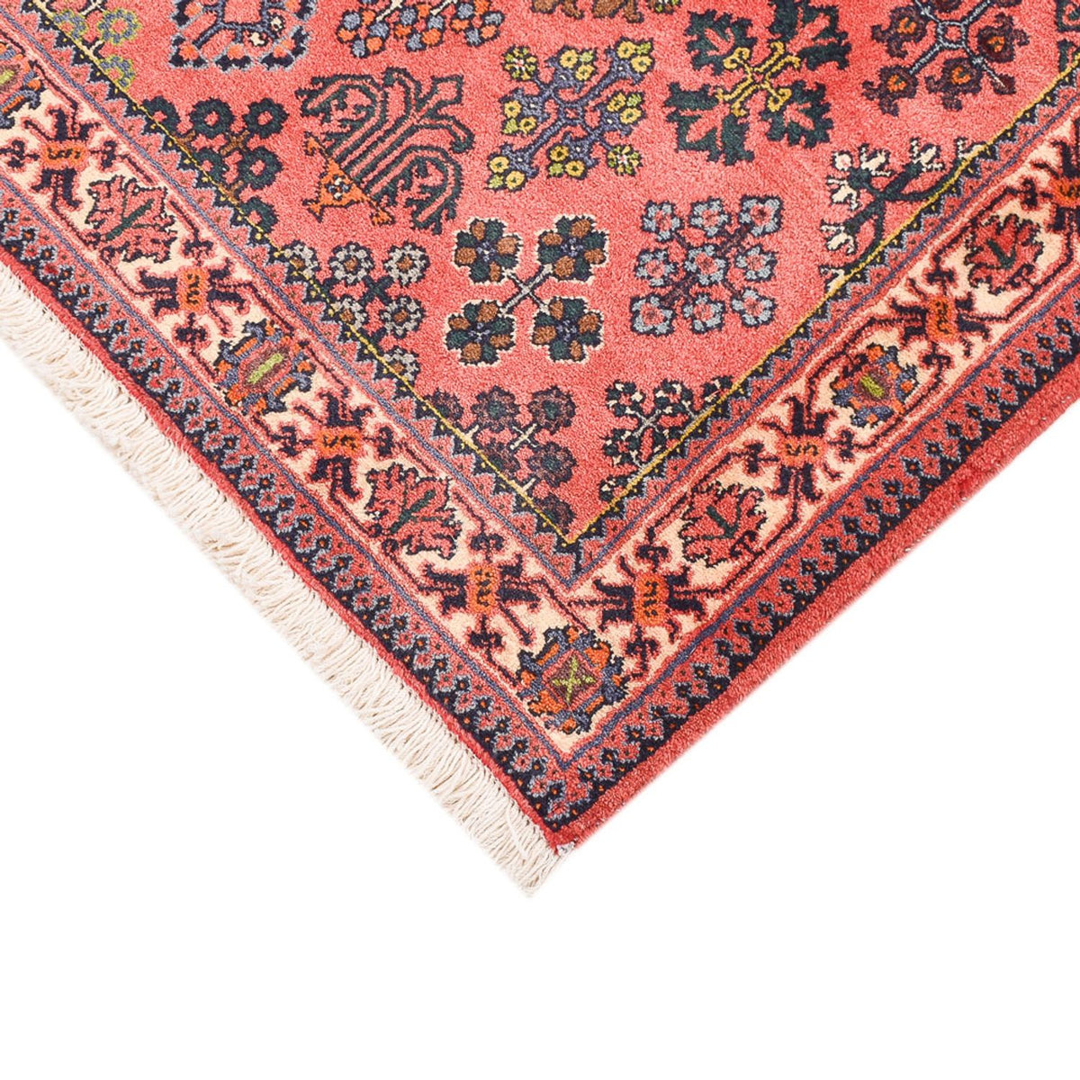 Perser Rug - Nomadic - 156 x 115 cm - light red