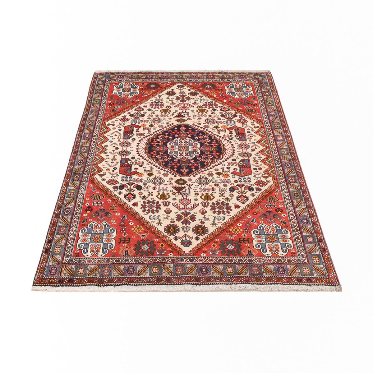 Gabbeh Rug - Kashkuli Perser - 197 x 140 cm - multicolored