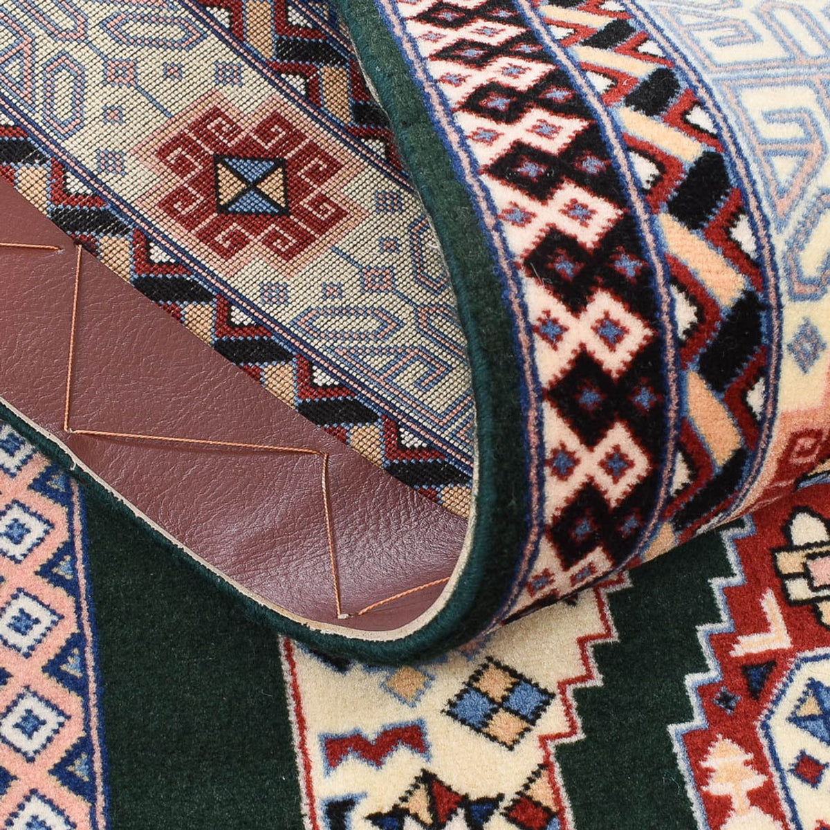 Runner Perser Rug - Tabriz - Royal - 202 x 74 cm - dark blue