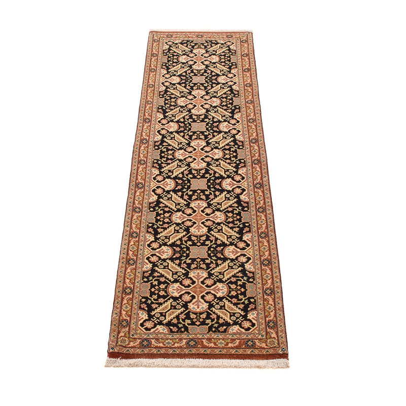 Runner Perser Rug - Ghom - Royal - 200 x 51 cm - dark beige