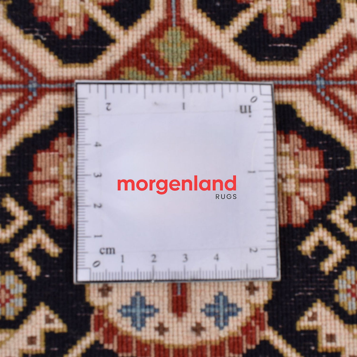 Runner Perser Rug - Ghom - Royal - 200 x 51 cm - dark beige