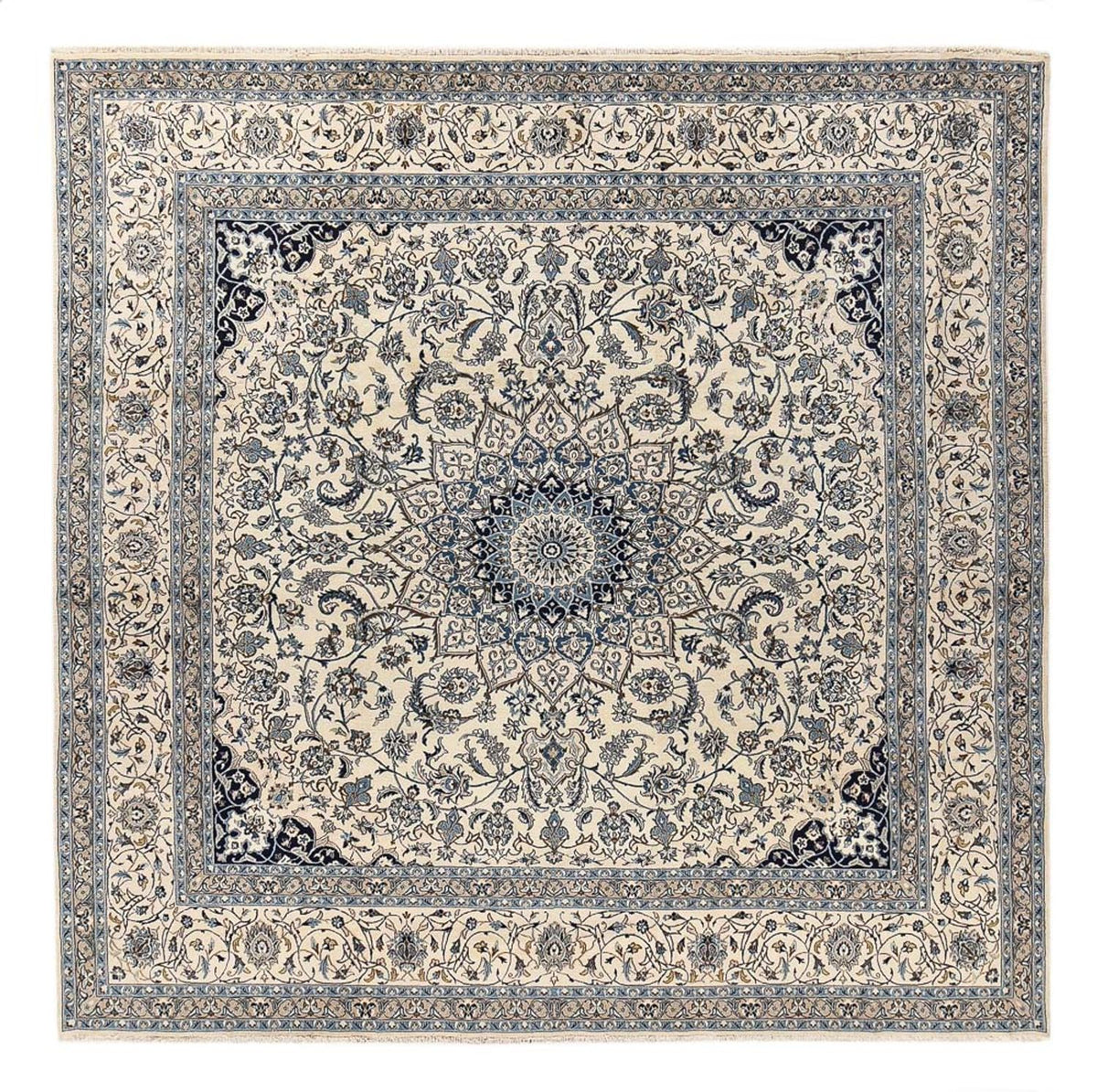 Perser Rug - Nain - Royal - 404 x 390 cm - cream