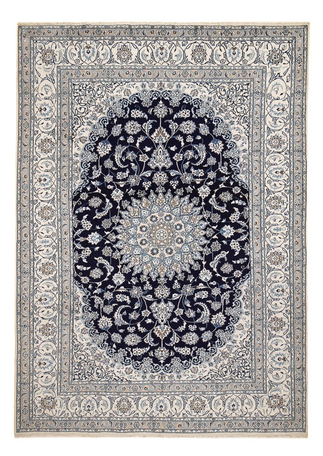 Perser Rug - Nain - 410 x 294 cm - dark blue