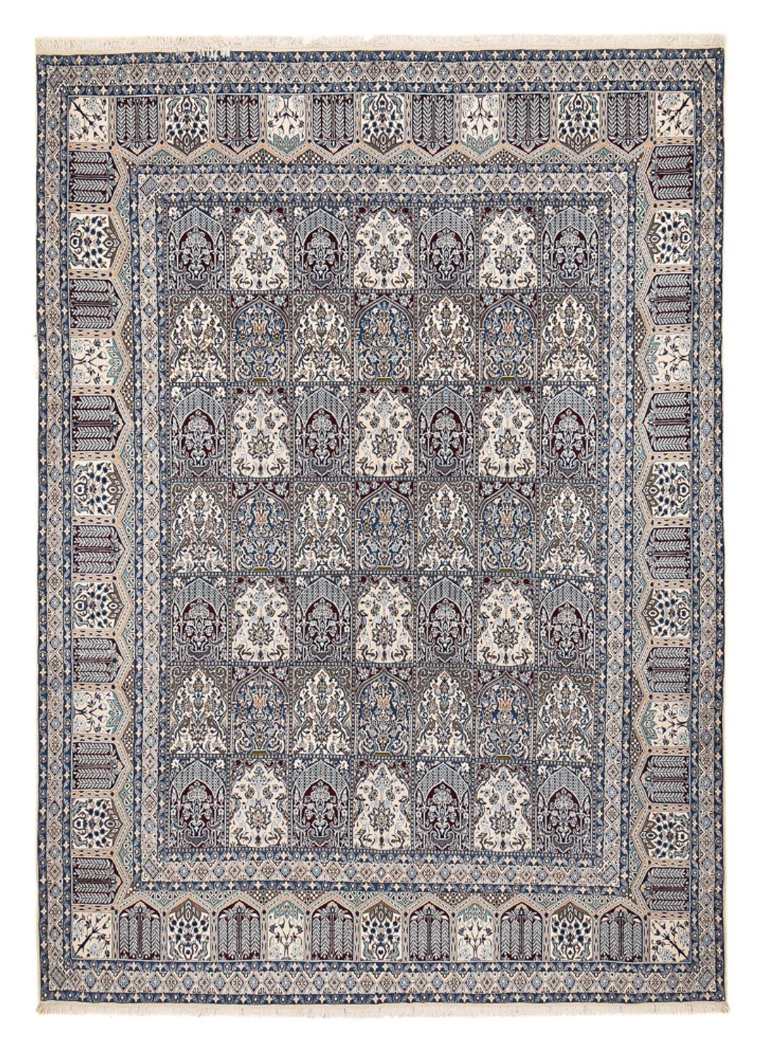 Perser Rug - Nain - Premium - 413 x 301 cm - grey