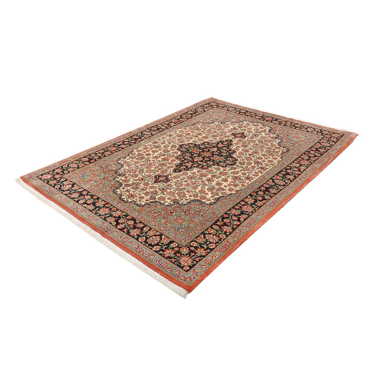 Perser Rug - Classic - 215 x 146 cm - dark beige
