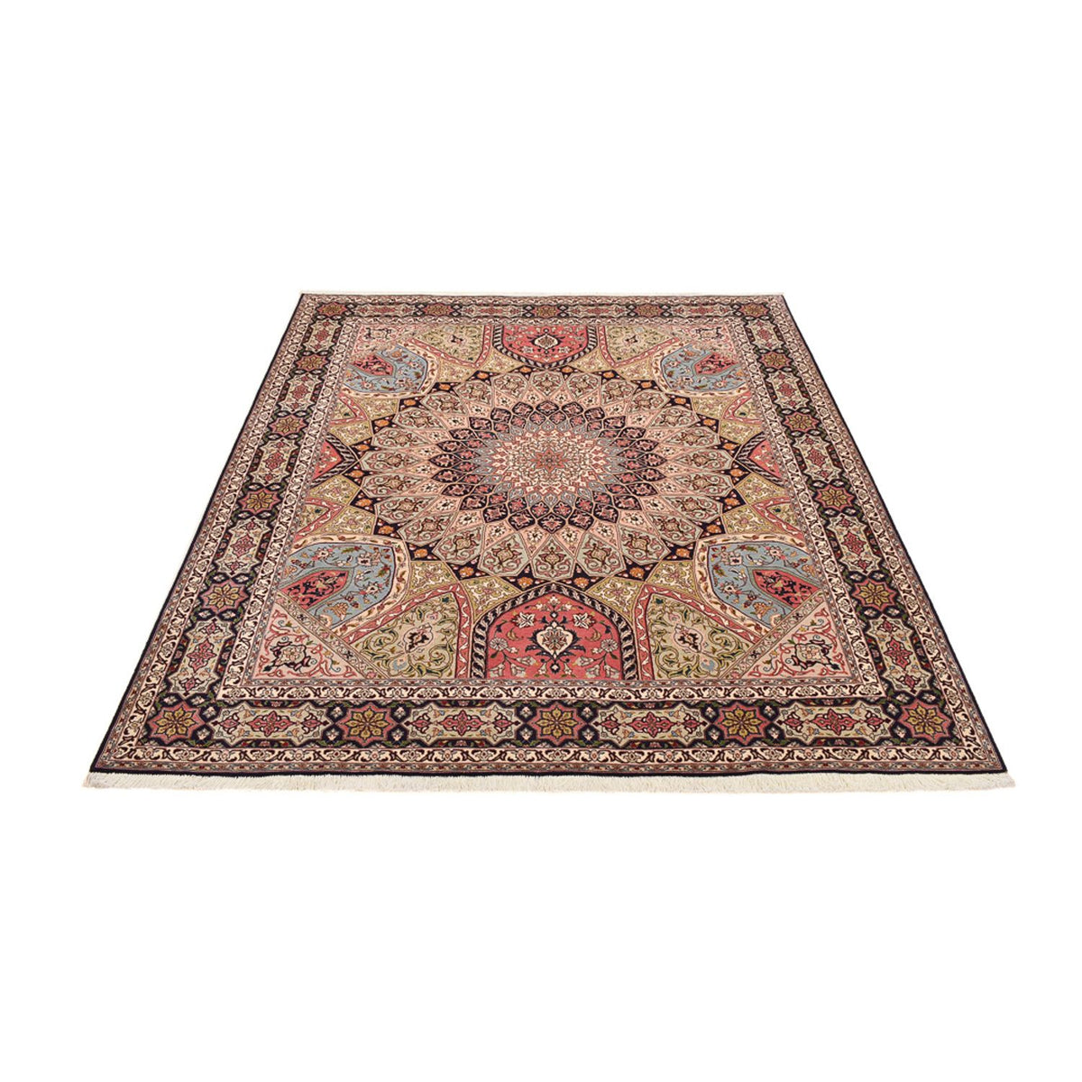 Perser Rug - Tabriz - Royal - 250 x 208 cm - dark beige