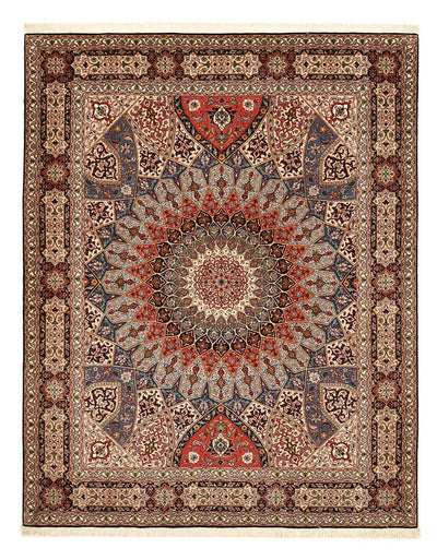 Tabriz - 50 Raj Rug 205x255cm - Persian Rugs