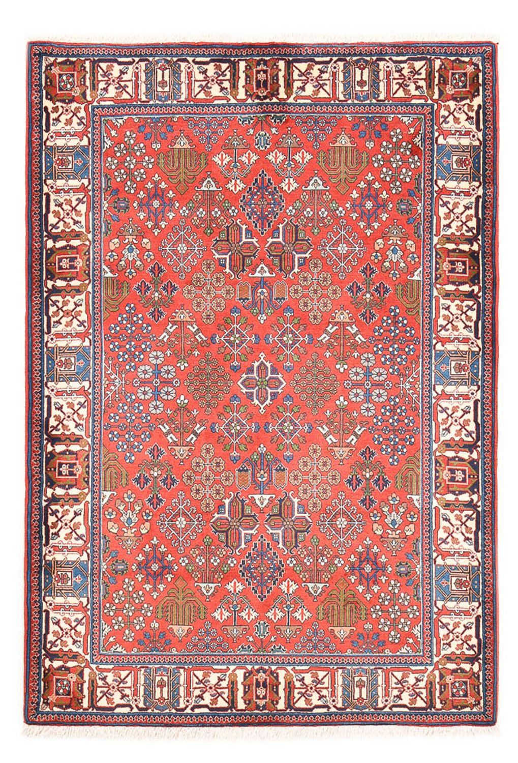 Perser Rug - Nomadic - 200 x 140 cm - red