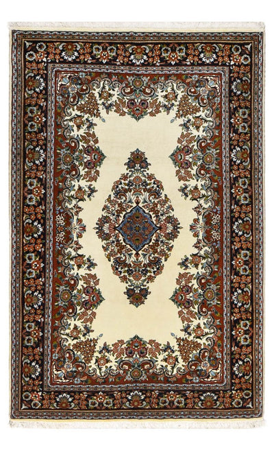 Sarouk Rug 135x212cm - Persian Rugs - multicolored