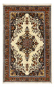 Sarouk Rug 131x217cm - Persian Rugs - light beige