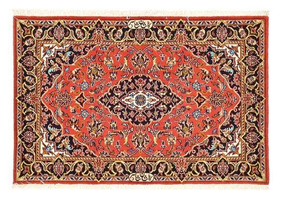 Perser Rug - Keshan - 100 x 70 cm - red