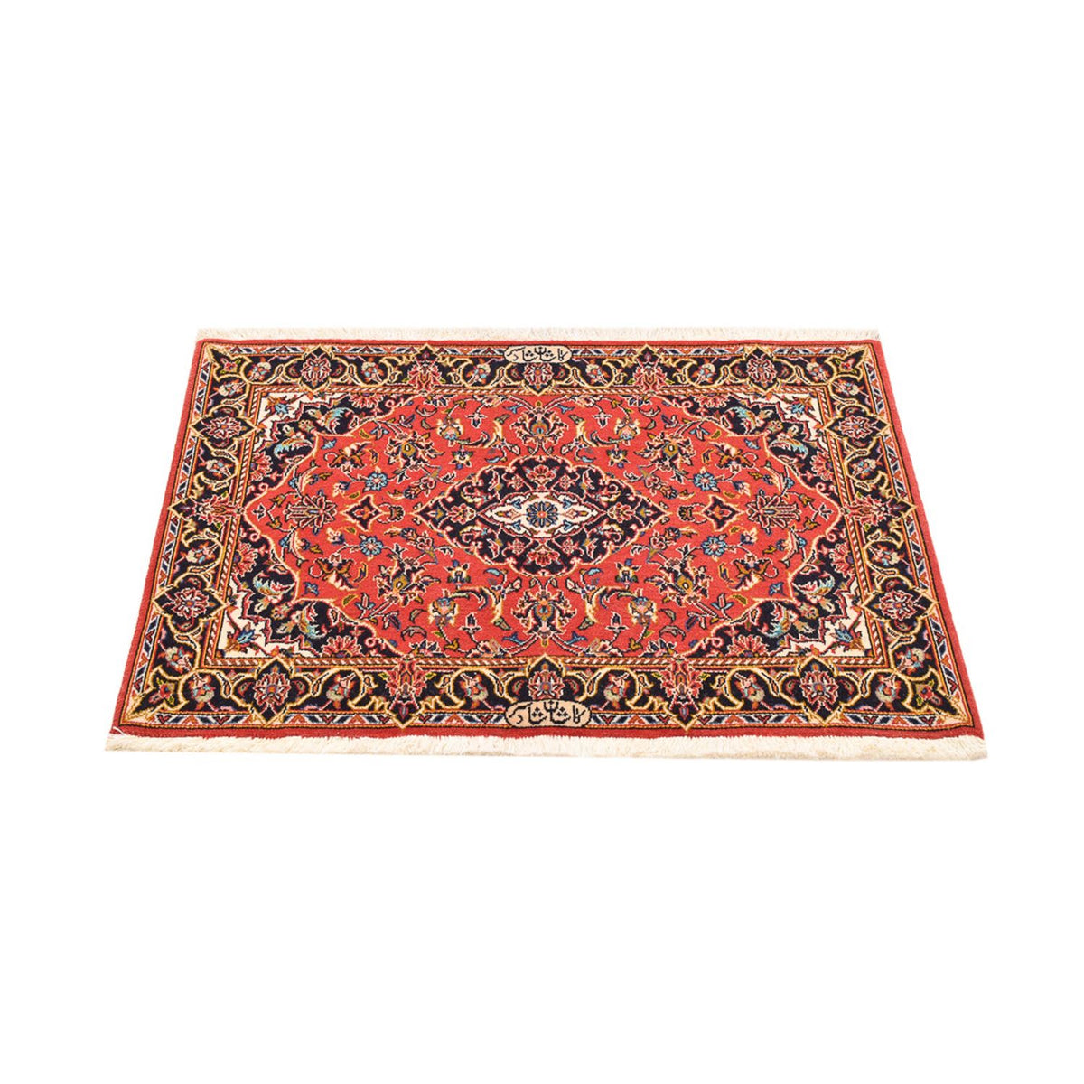 Perser Rug - Keshan - 100 x 70 cm - red