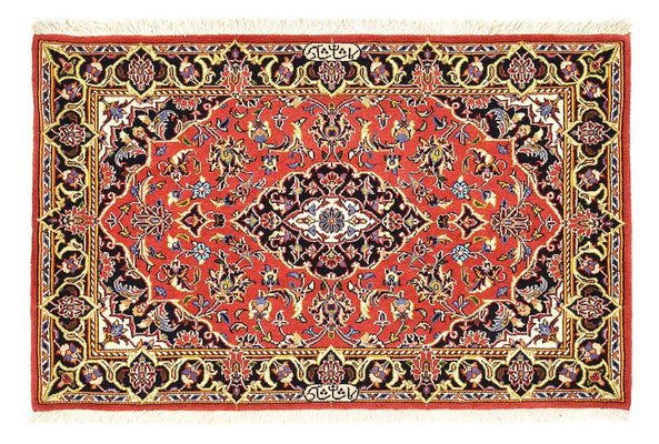 Perser Rug - Keshan - 100 x 70 cm - red
