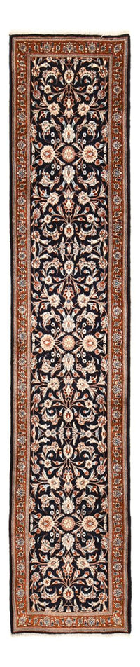 Runner Perser Rug - Keshan - 338 x 78 cm - dark blue