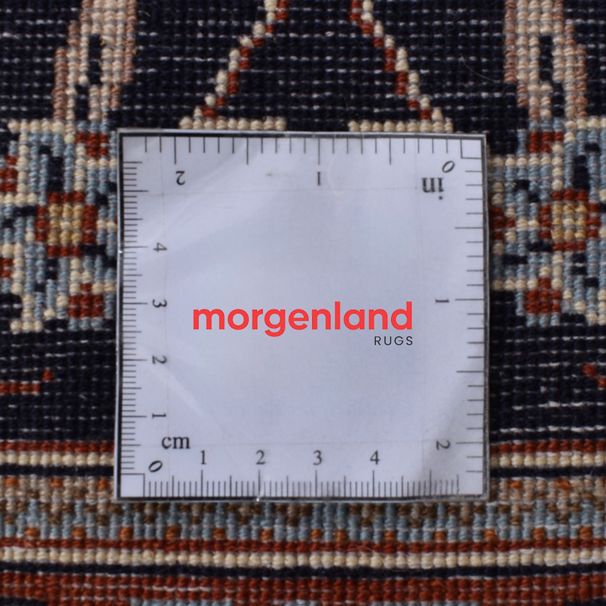 Runner Perser Rug - Keshan - 338 x 75 cm - dark blue