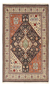 Kashkuli Rug 141x220cm - Persian Rugs - Rectangle / Multicolored / 141 x 220 cm Rectangle