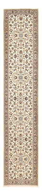 Runner Perser Rug - Keshan - 373 x 79 cm - beige
