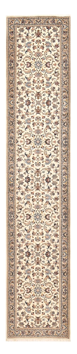 Runner Perser Rug - Keshan - 373 x 79 cm - beige