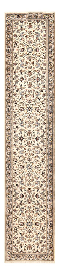 Runner Perser Rug - Keshan - 373 x 79 cm - beige