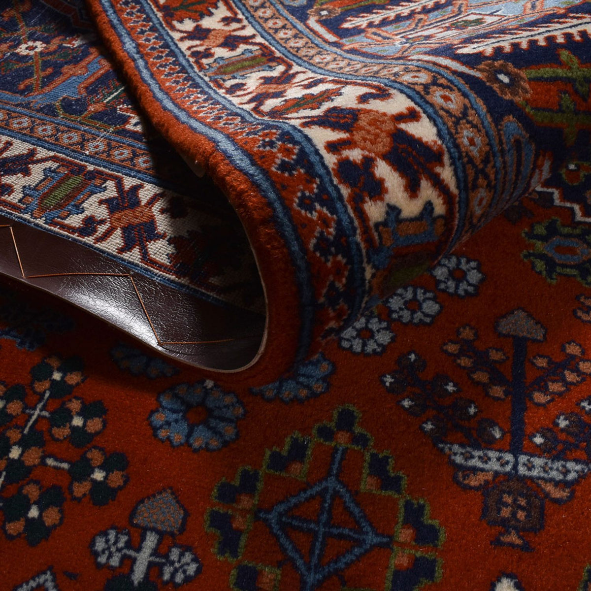 Perser Rug - Bidjar - 298 x 217 cm - dark red