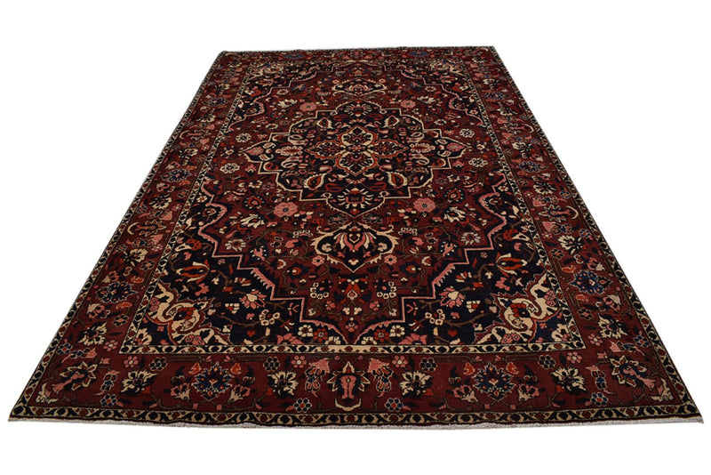 Perser Rug - Nomadic - 320 x 207 cm - wine red