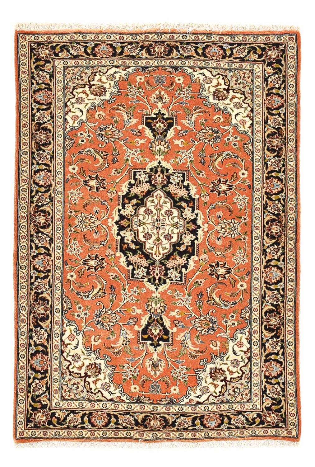 Perser Rug - Keshan - 110 x 77 cm - orange