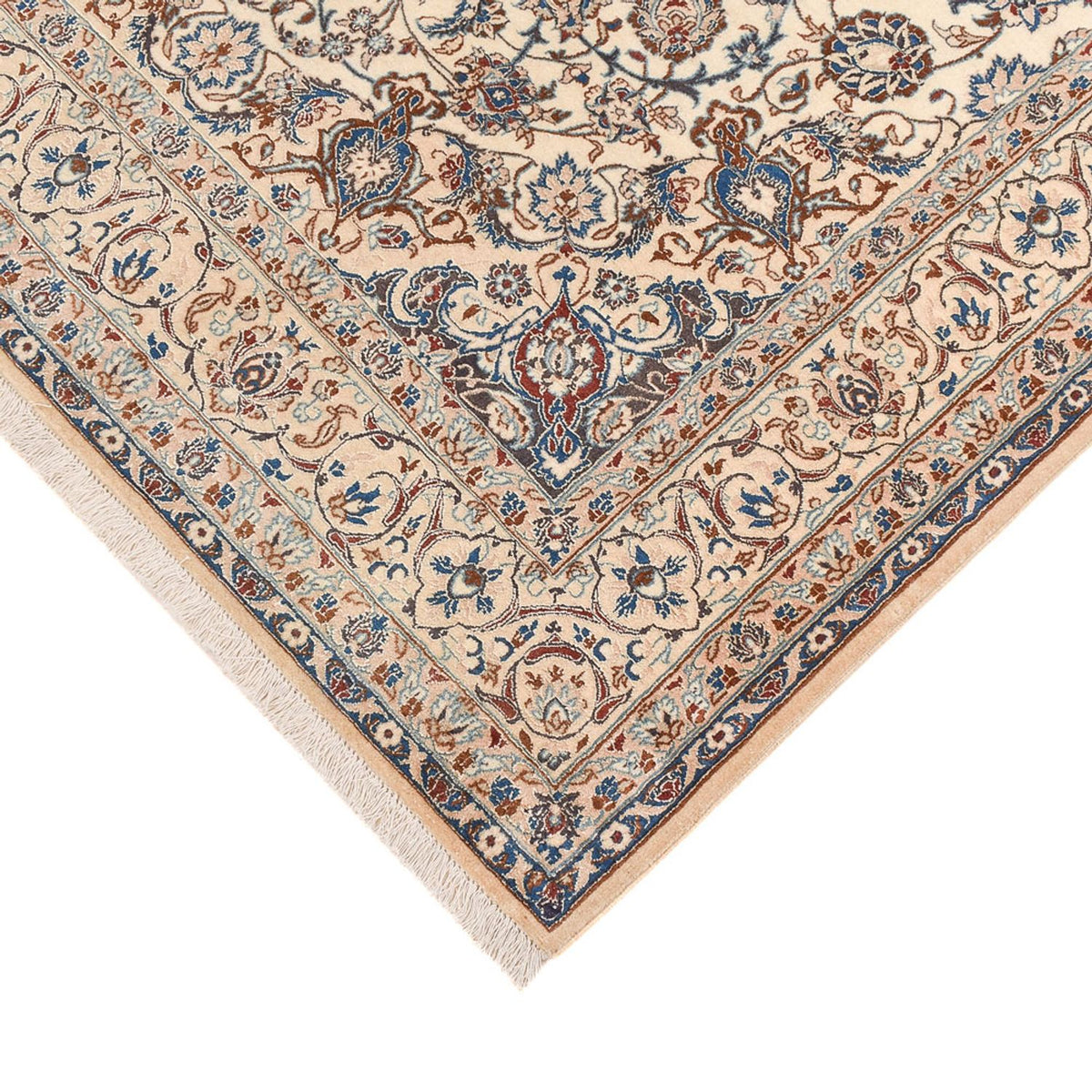 Perser Rug - Nain - Premium - 214 x 136 cm - beige