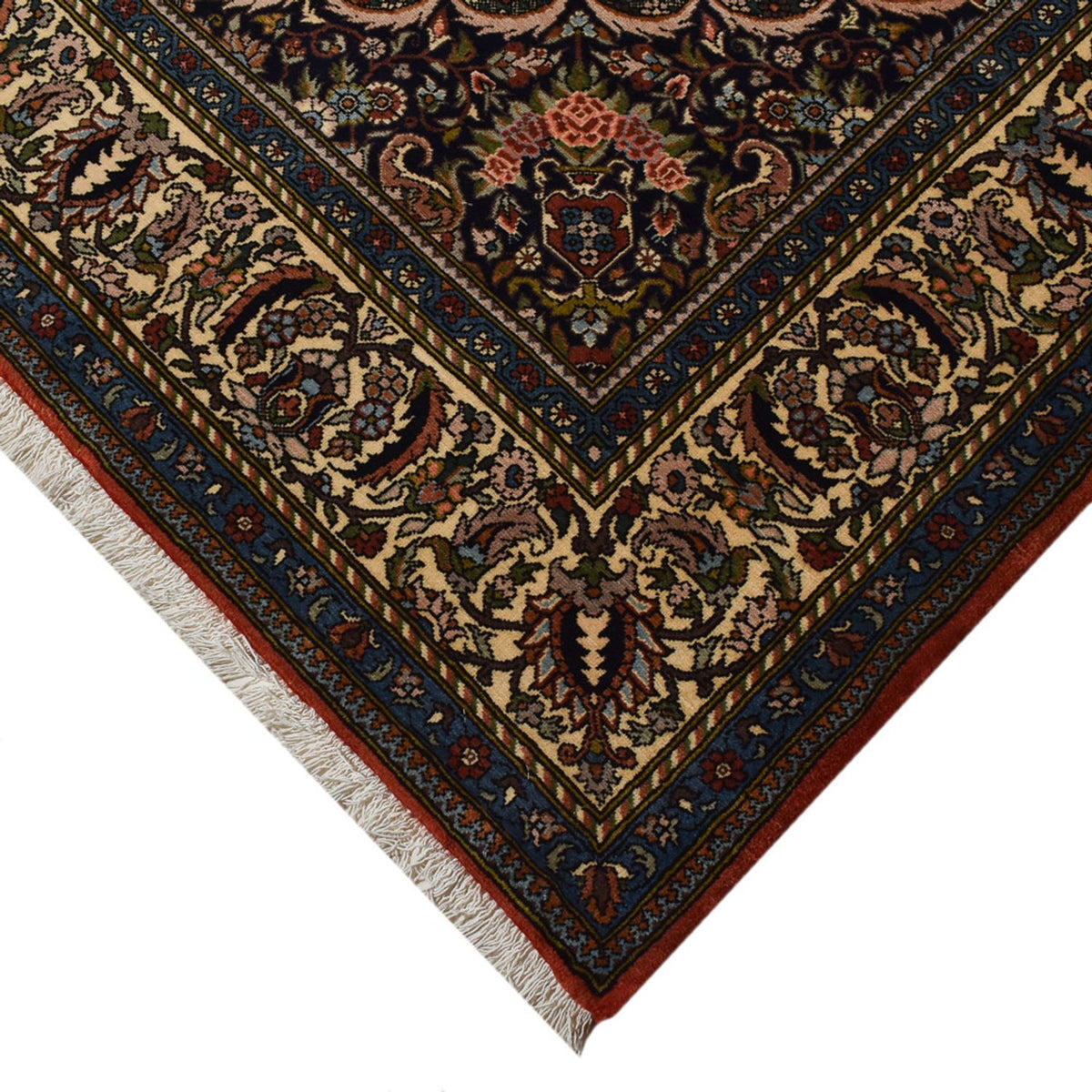 Perser Rug - Nomadic - 300 x 208 cm - dark green
