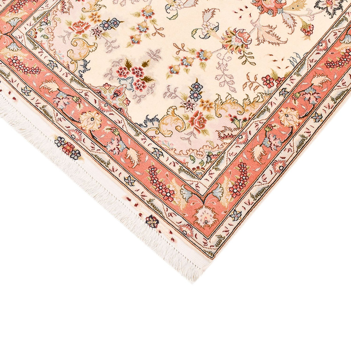 Runner Perser Rug - Tabriz - Royal - 197 x 80 cm - beige