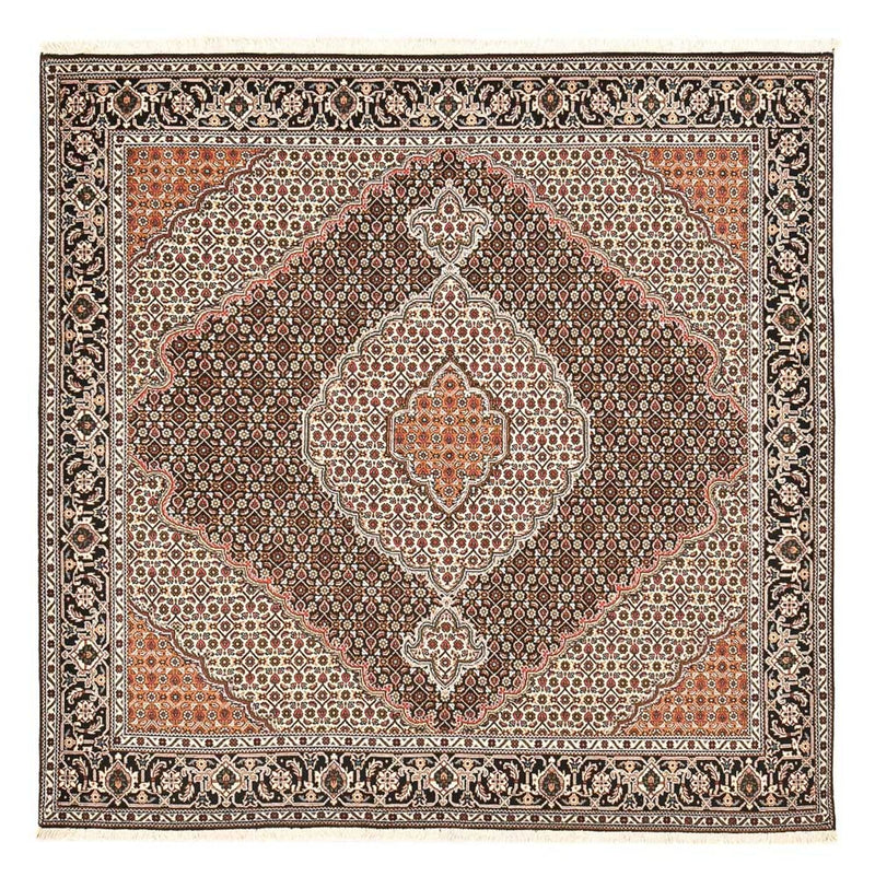 Perser Rug - Tabriz - Royal square  - 202 x 198 cm - brown