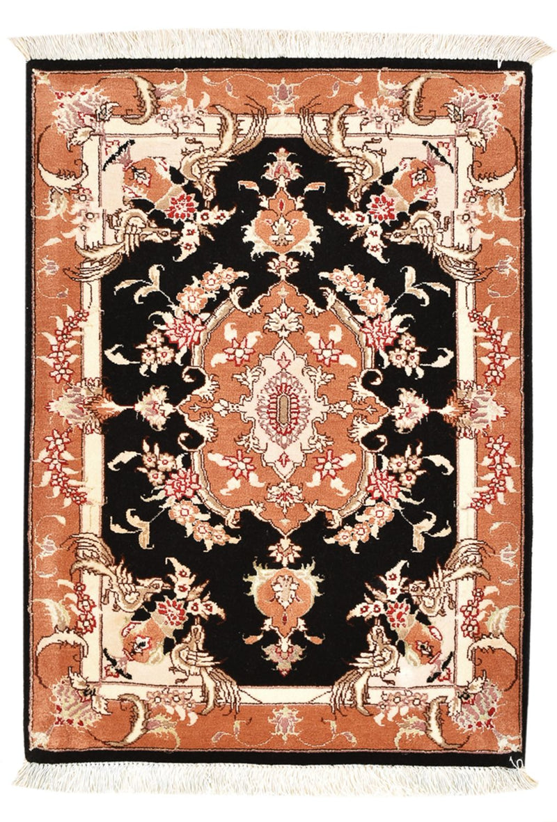 Tabriz - 50 Raj Rug 60x88cm - Persian Rugs